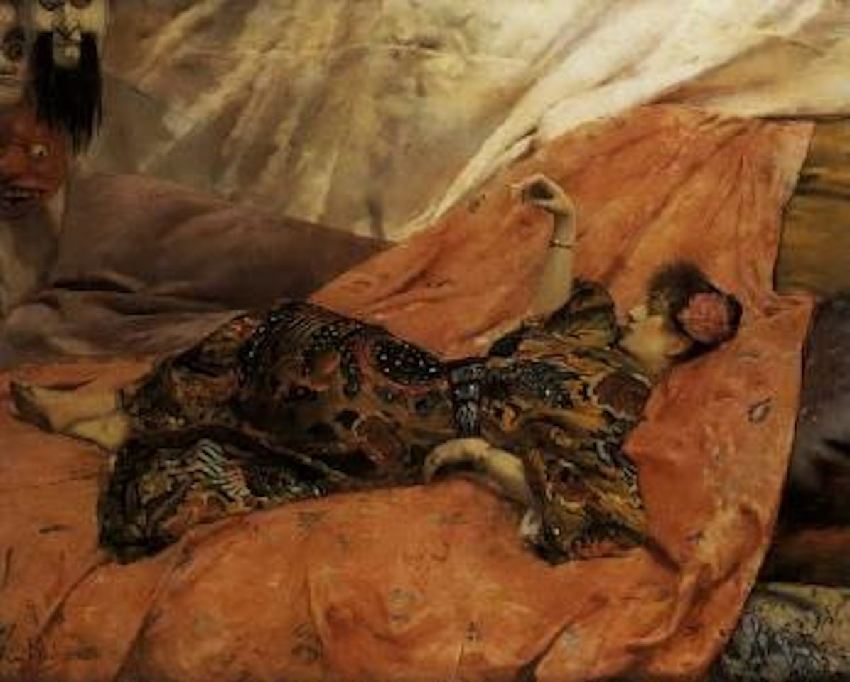 Sarah Bernhardt dans l'intimite by Georges Antoine Rochegrosse