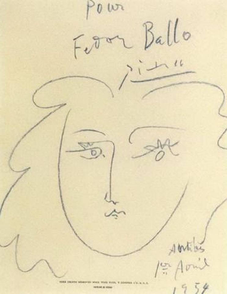 Visage de femme by Pablo Picasso