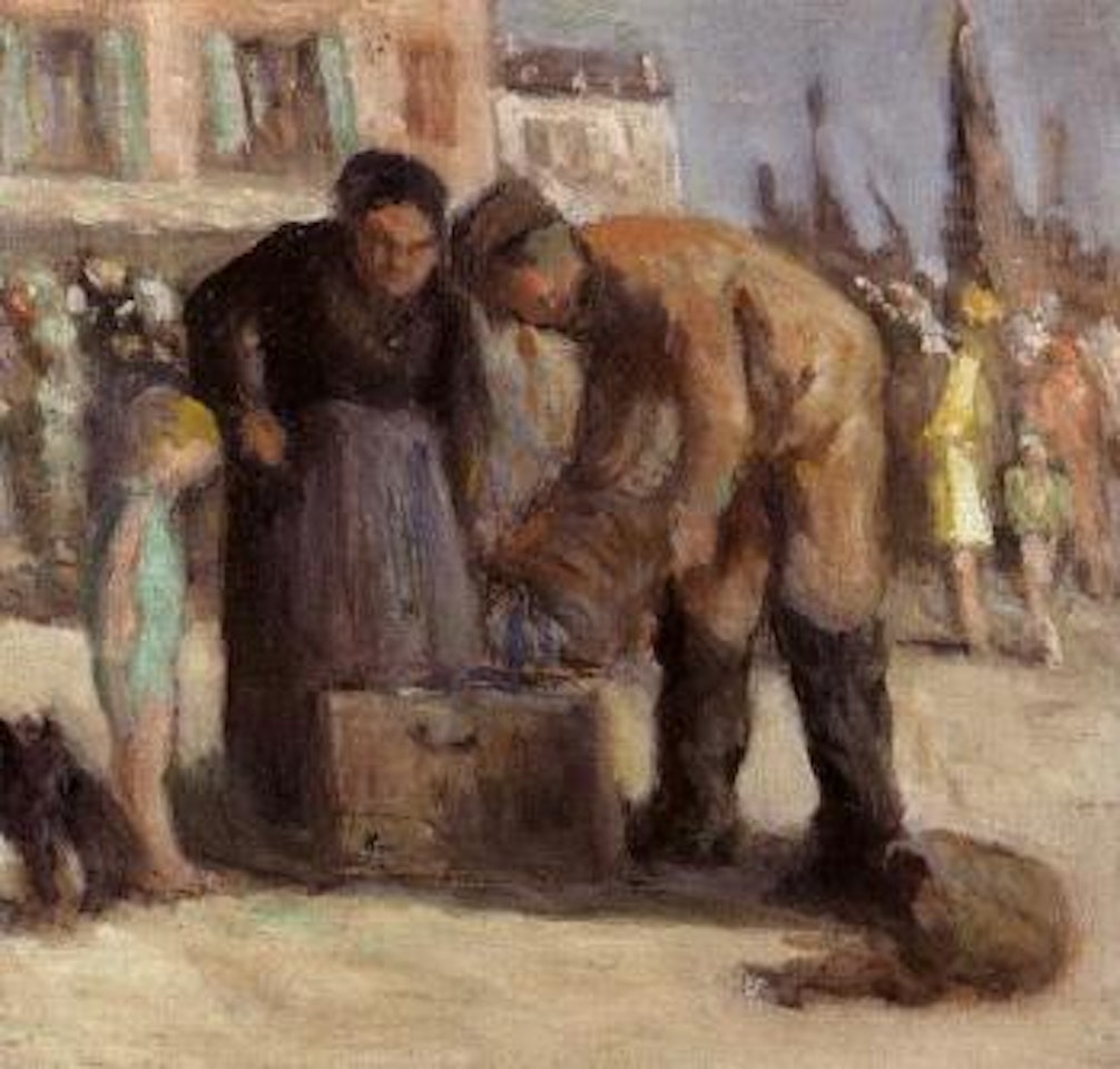 Retour de peche by Maximilien Luce