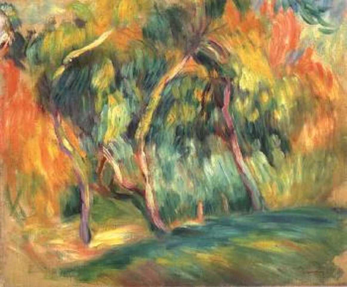 Paysage sous-bois by Pierre-Auguste Renoir