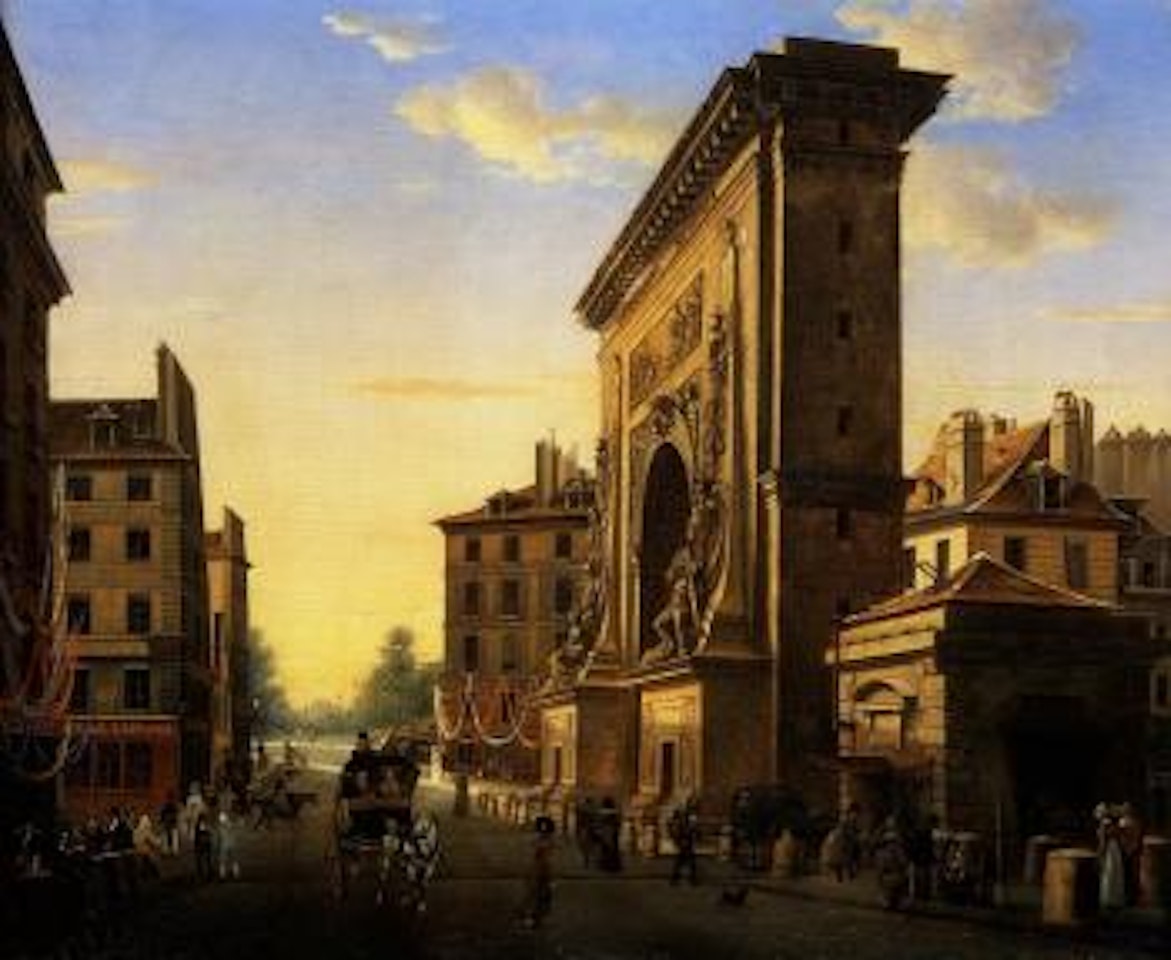 Porte de Saint-Denis by French School