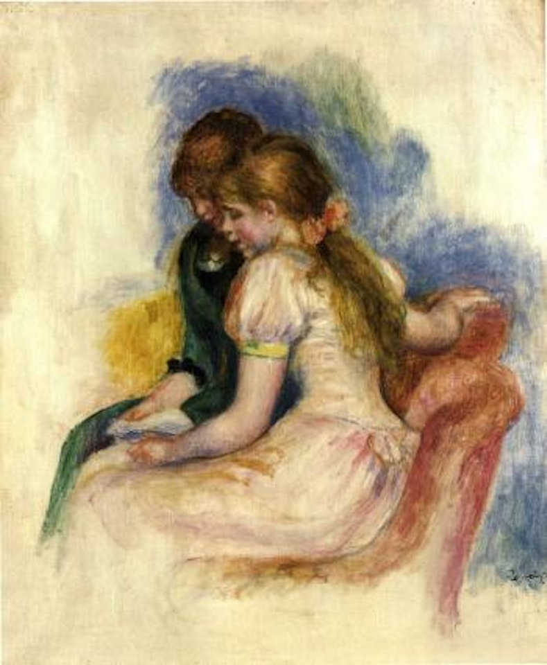La lecture by Pierre-Auguste Renoir
