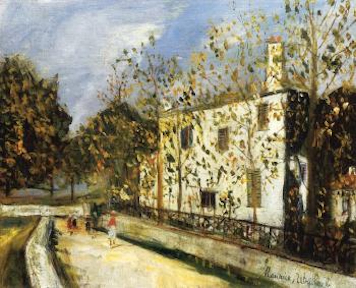 Maison blanche by Maurice Utrillo