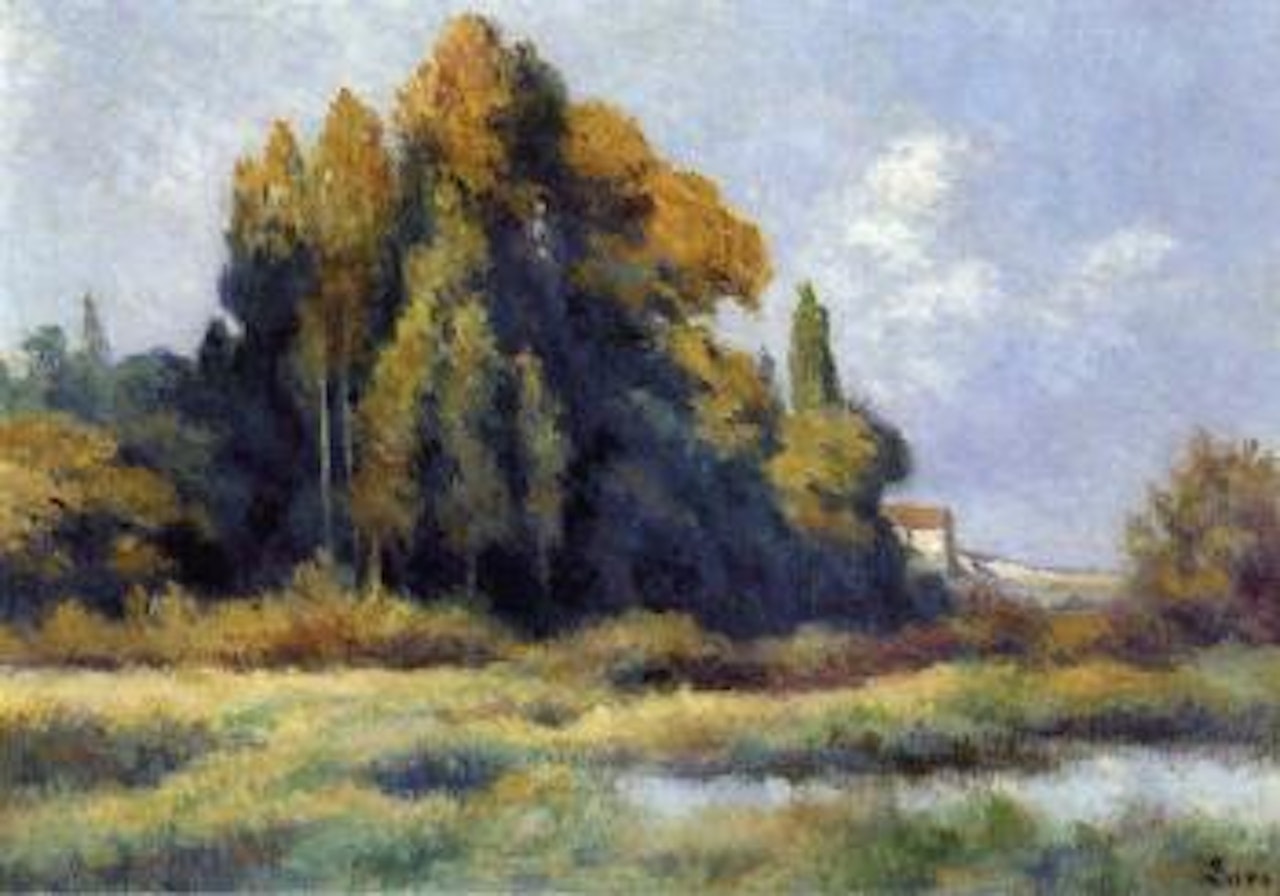 Automne a Rolleboise by Maximilien Luce