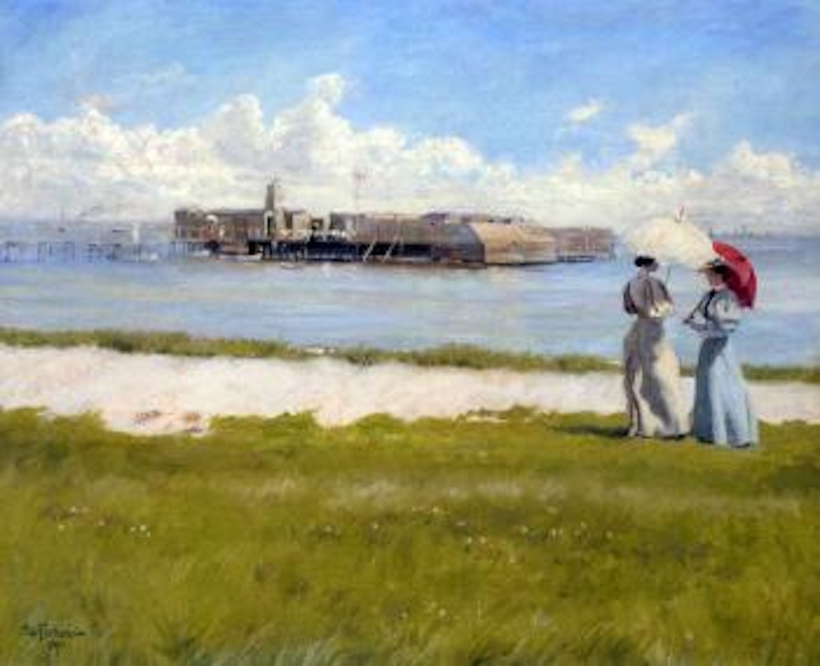 At Heligoland, Amager by Paul Fischer