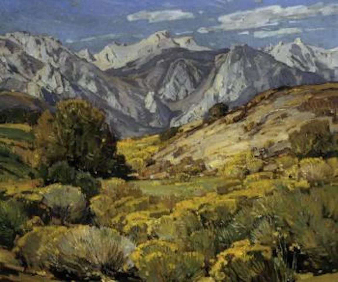 Desert growth, Lone Pine by William Wendt