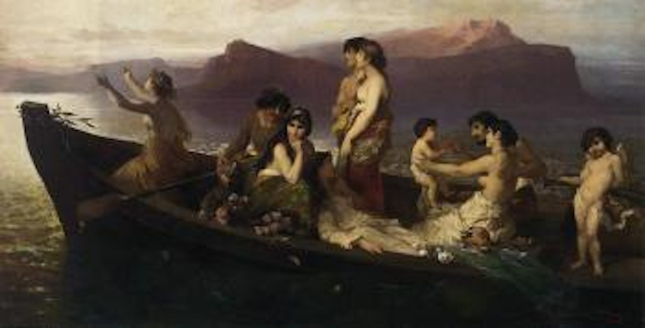 Idyllic voyage by Wilhelm Kray