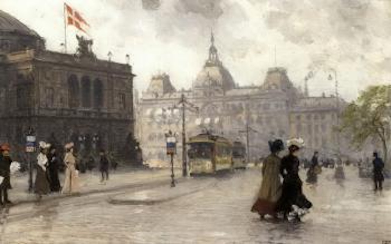 Opera house, Copenhagen by Paul Fischer