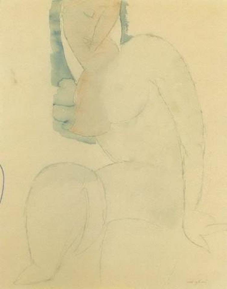 Cariatide by Amedeo Modigliani