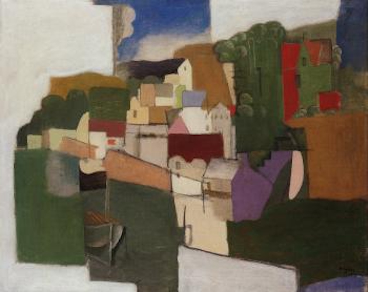 Vue de Pont-Aven by Henri Hayden