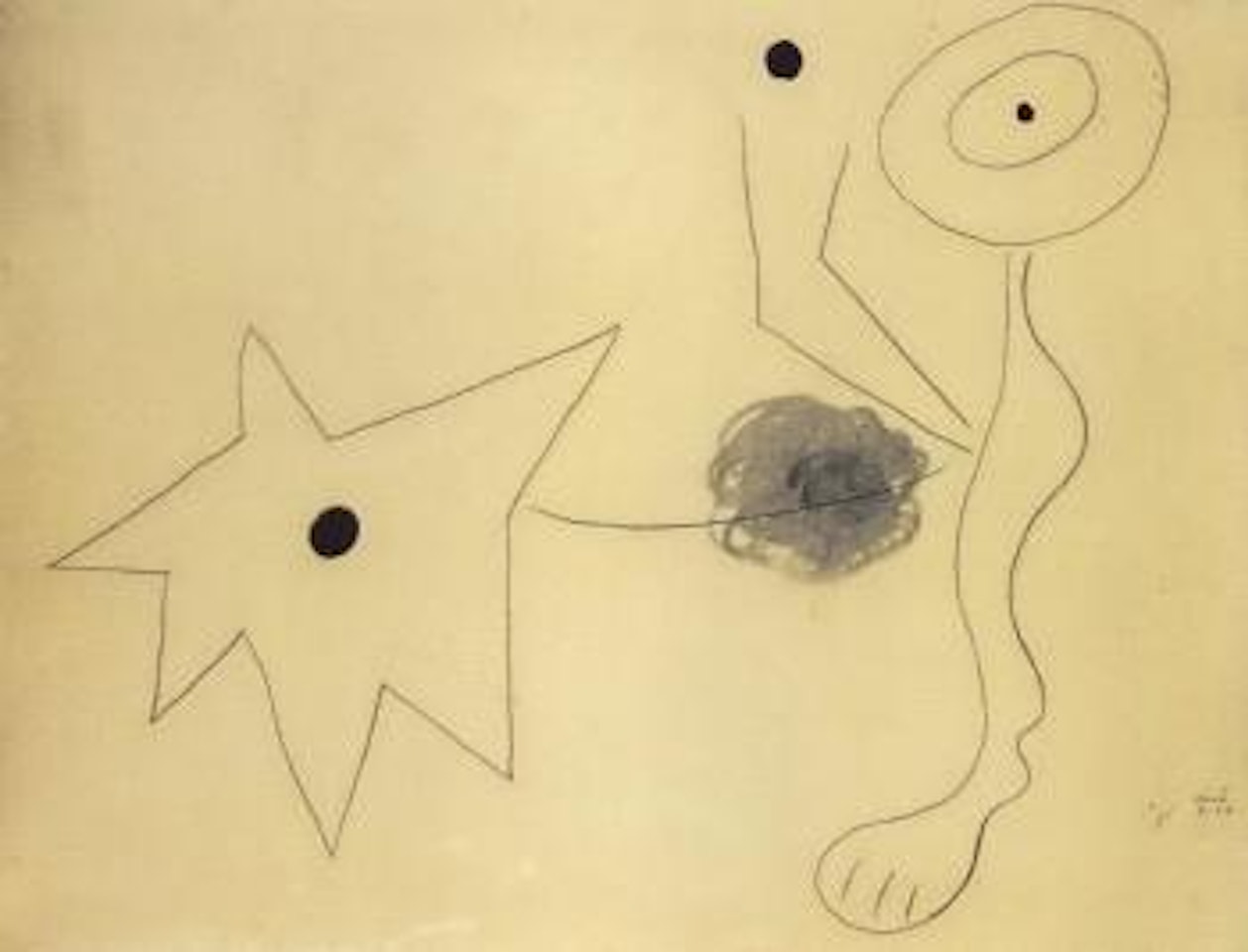 Composition by Joan Miró