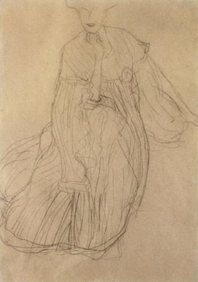 Study for the portrait of Adele Bloch-Bauer by Gustav Klimt