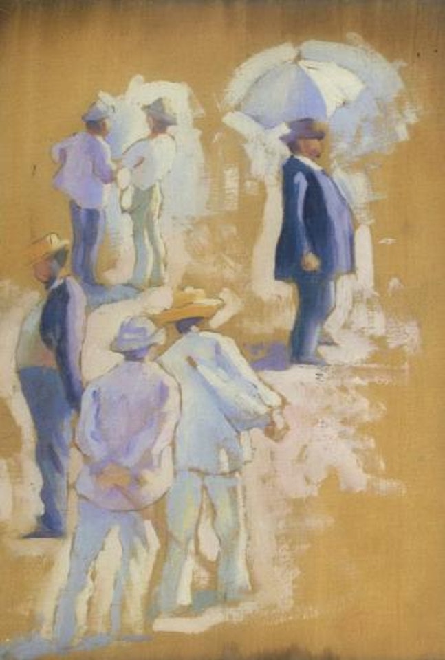 Gens de la cote Provencale by Henri Edmond Cross