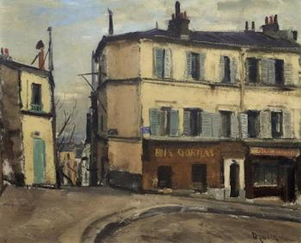 Rue de Chevalier de la Barre, Montmartre by Takanori Oguiss
