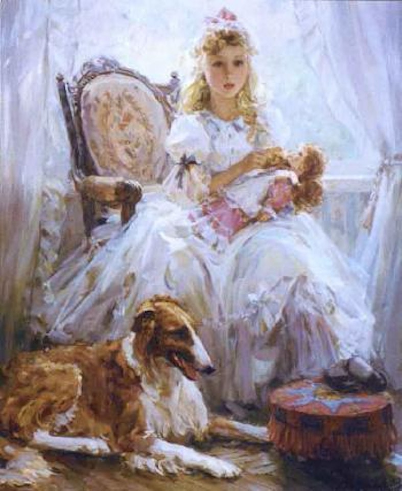 My doll and close friend by Constantin Razoumov