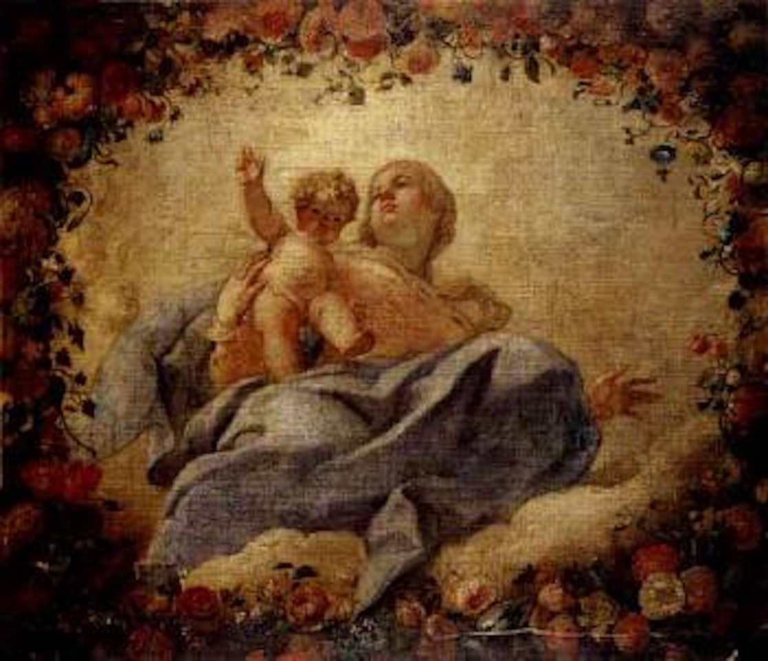 Madonna and Child by Circle of Luca Giordano