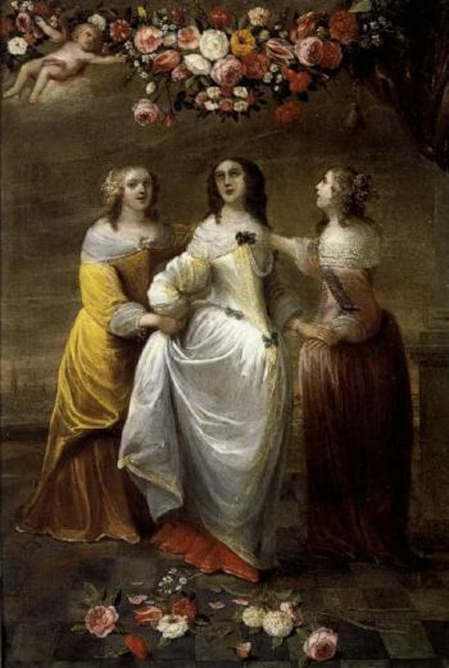 Three singers by Hieronymus Janssens by Jan Van Kessel The Elder