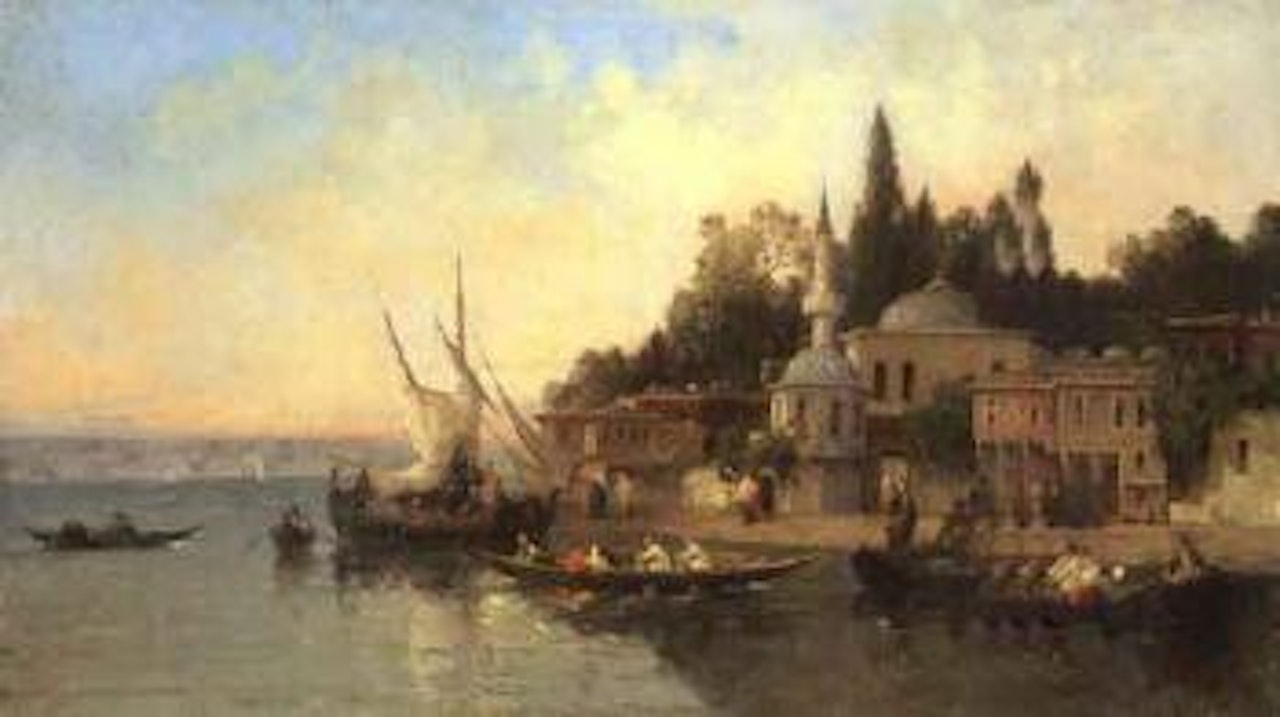 Vue de l'Ermigan sur le Bosphore by Germain-Fabius Brest