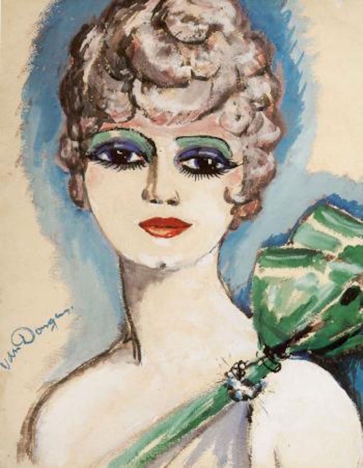Portrait de femme by Kees van Dongen