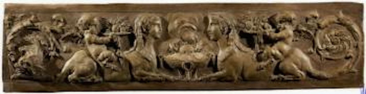 Deux sphinges by French School