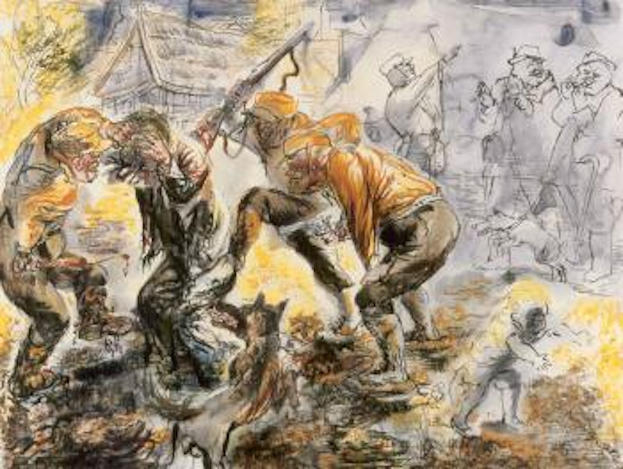 Ein Dichter ist er by George Grosz
