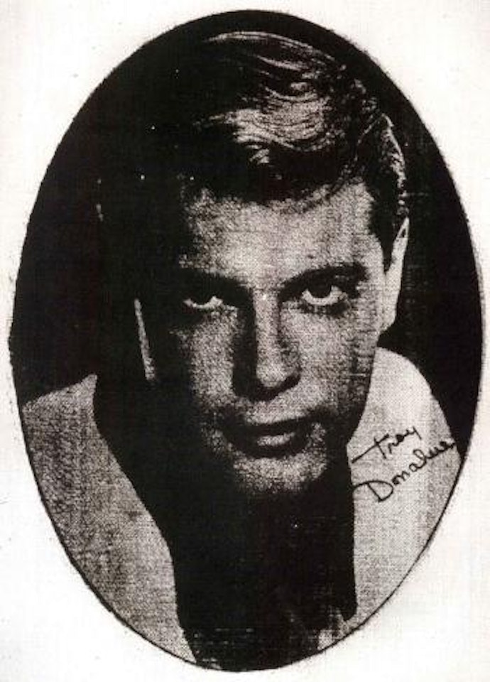 Troy Donahue, little Troy by Andy Warhol