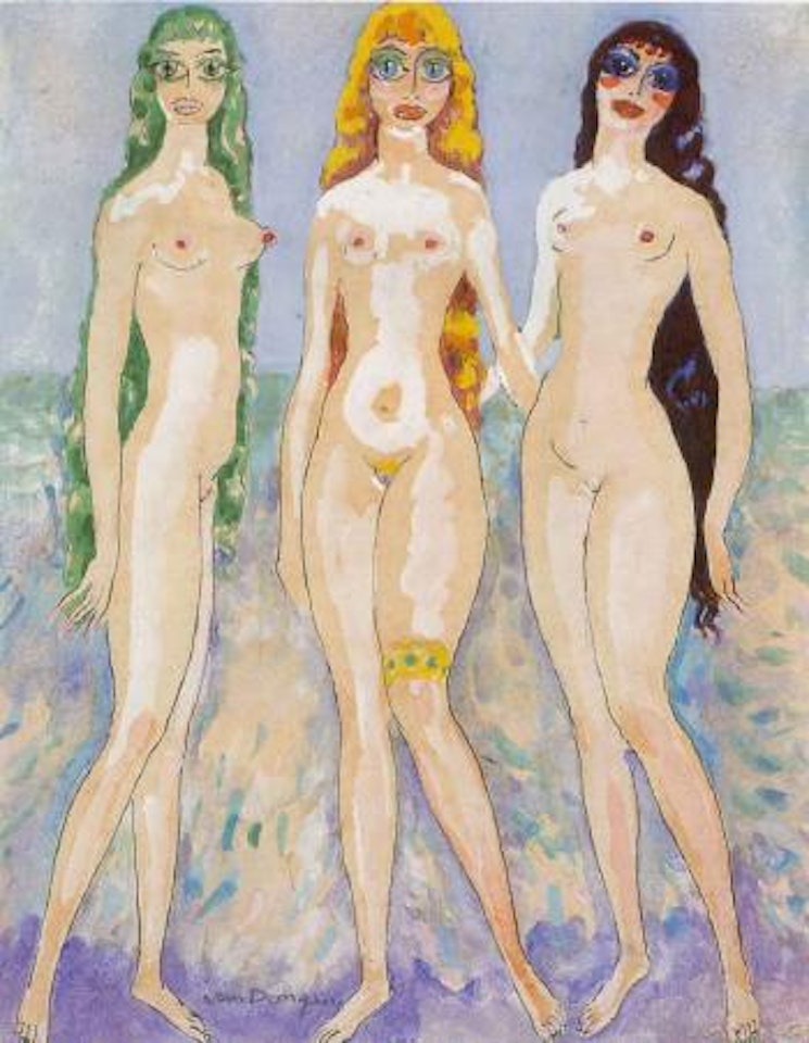 Trois graces by Kees van Dongen