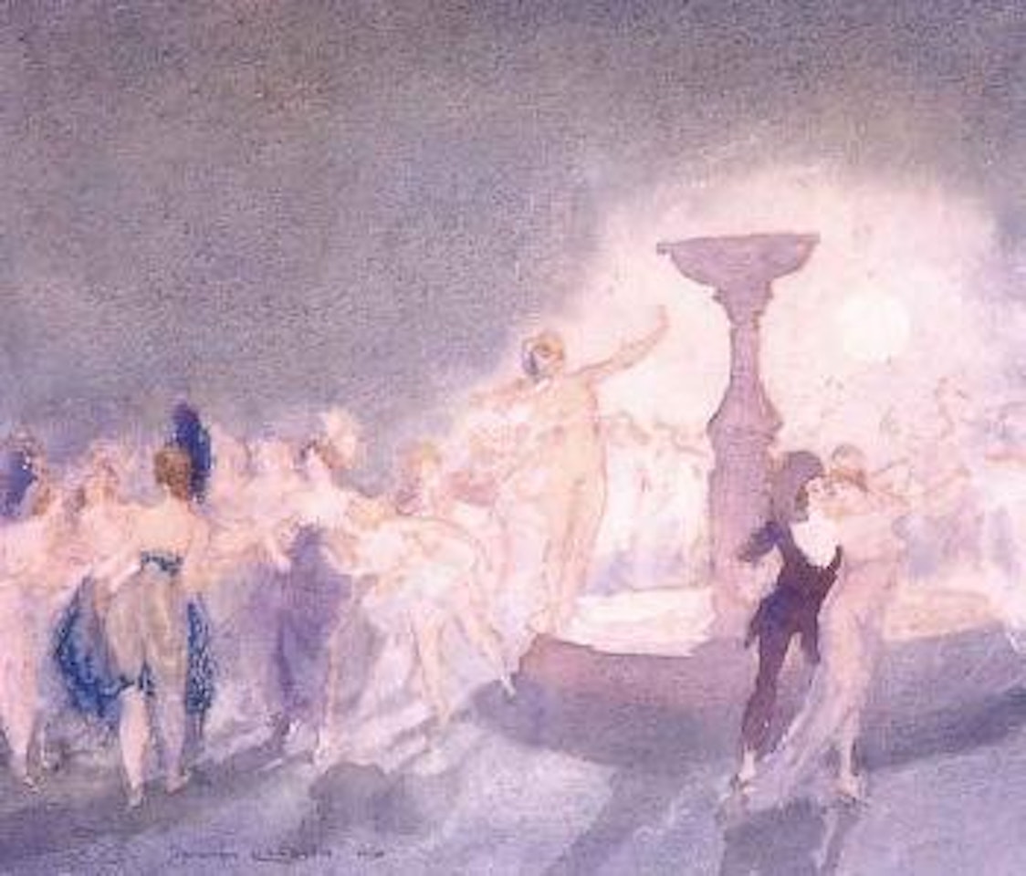 Springwood Idyll by Norman Alfred Williams Lindsay