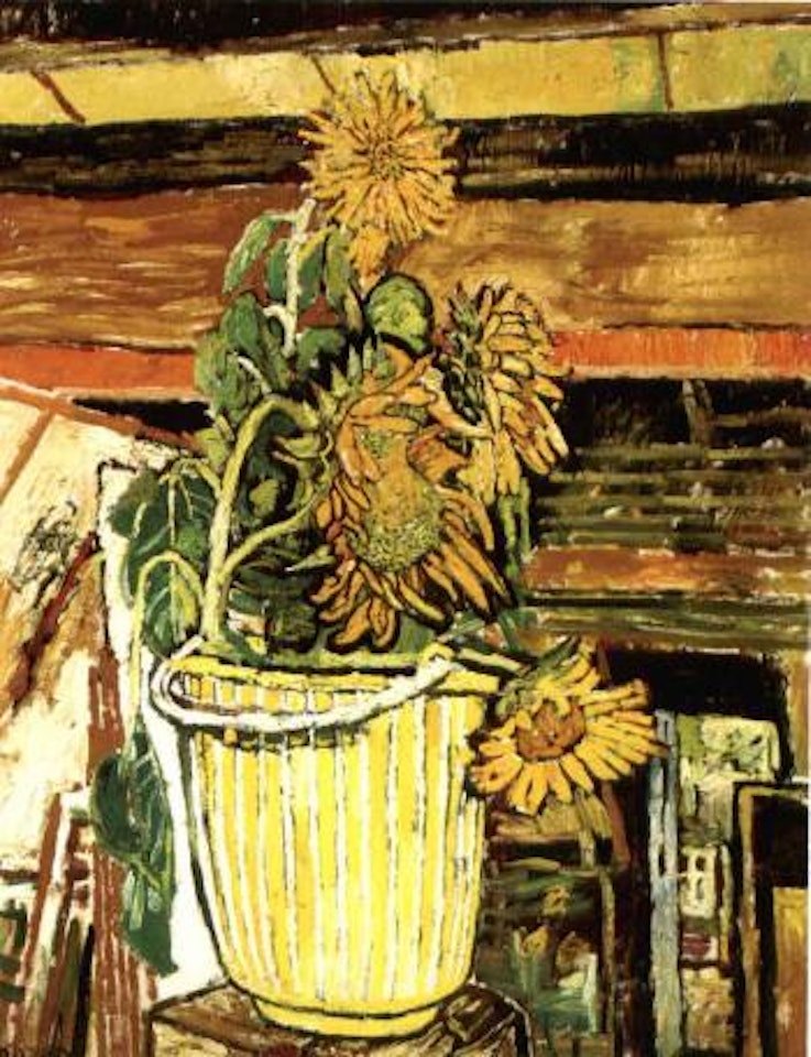 Sunflowers by John Bratby