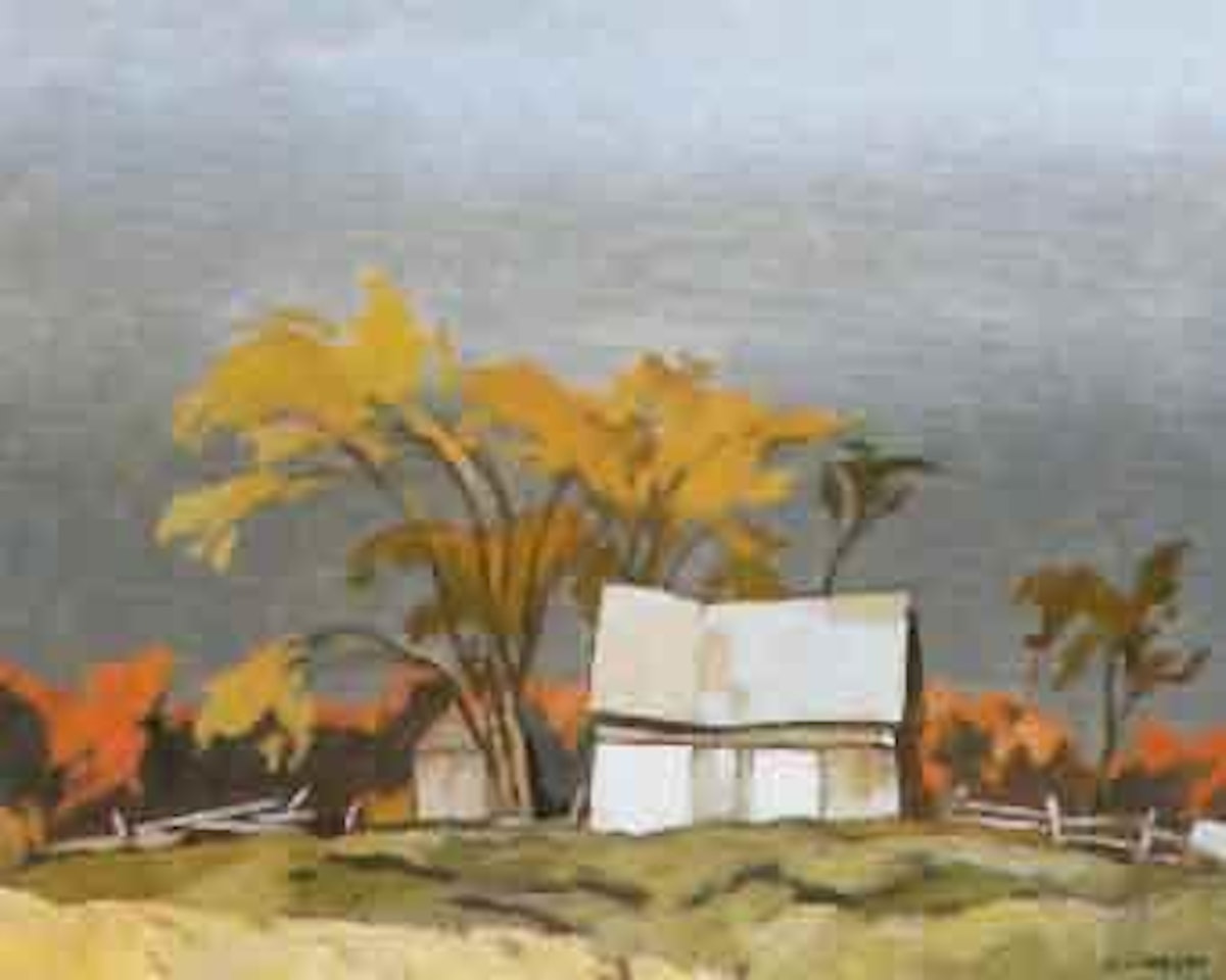 Old barn, L'Original Rd by Alfred Joseph Casson