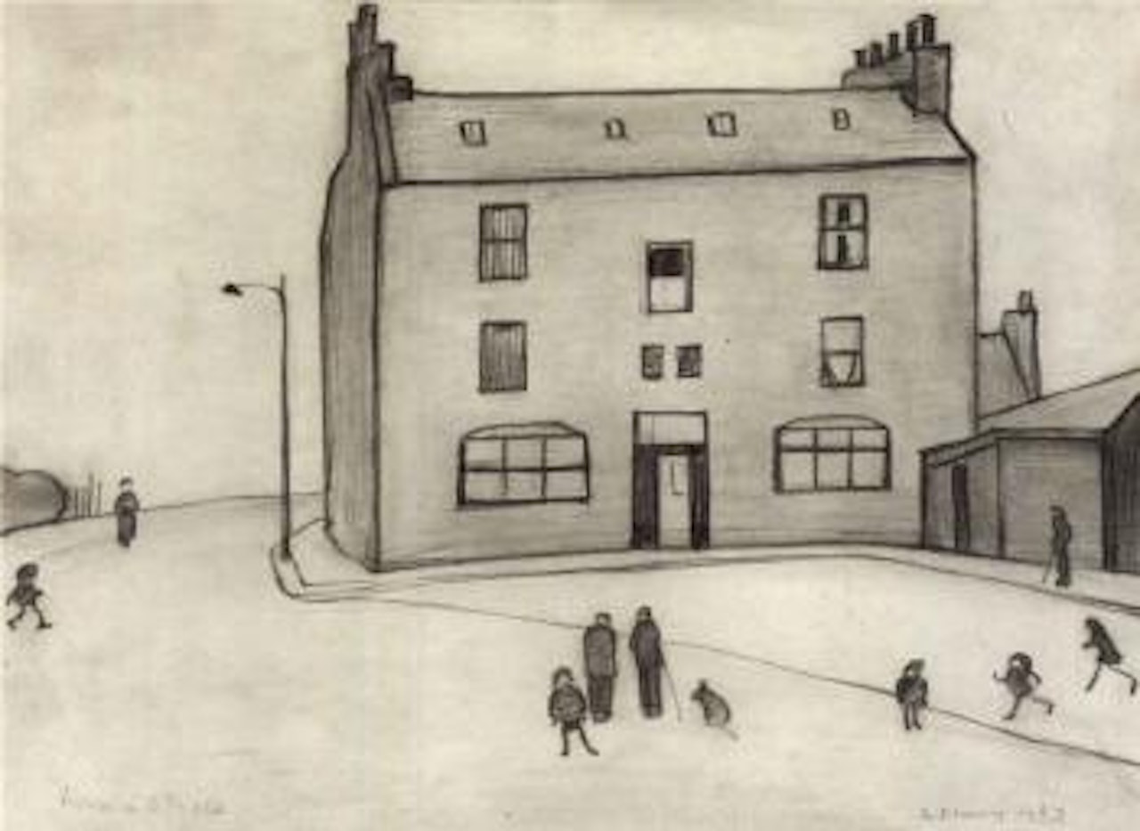 House in South Shields by Laurence Stephen Lowry