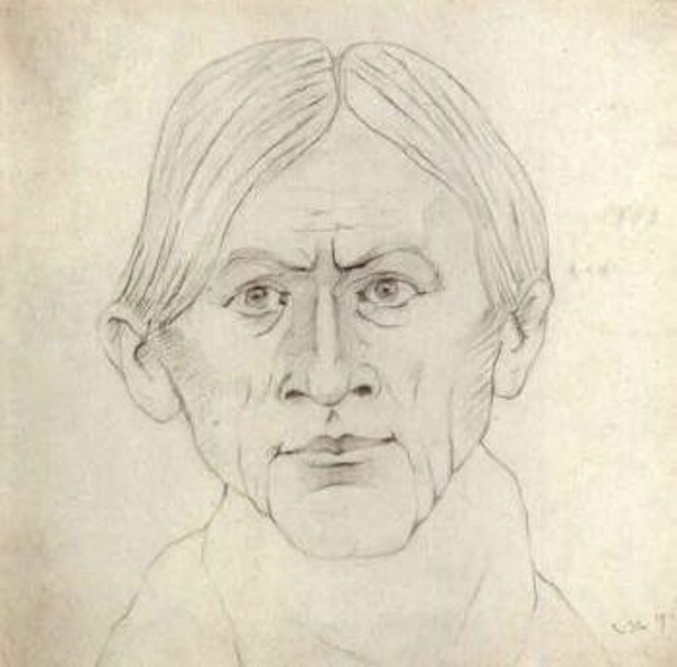 Head of a man II by Laurence Stephen Lowry