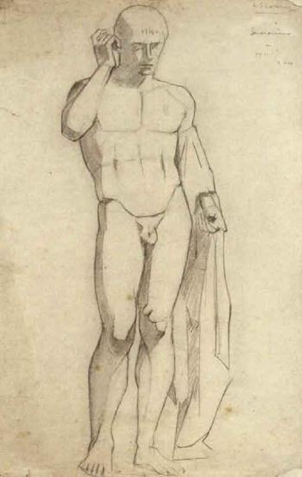 Germanicus. Discobolus by Laurence Stephen Lowry