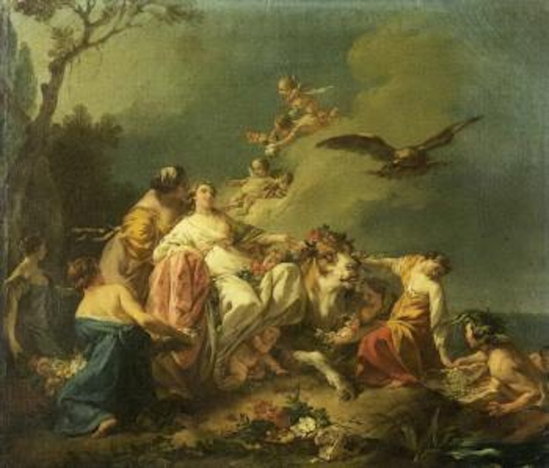Enlevement d'Europe by Jean Baptiste Marie Pierre