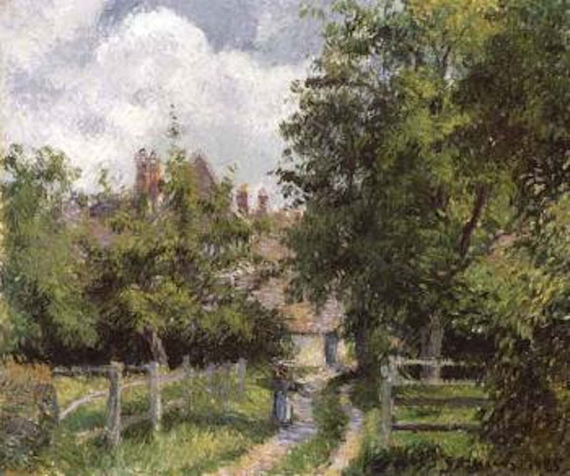 Saint-Martin, pres de Gisors by Camille Pissarro