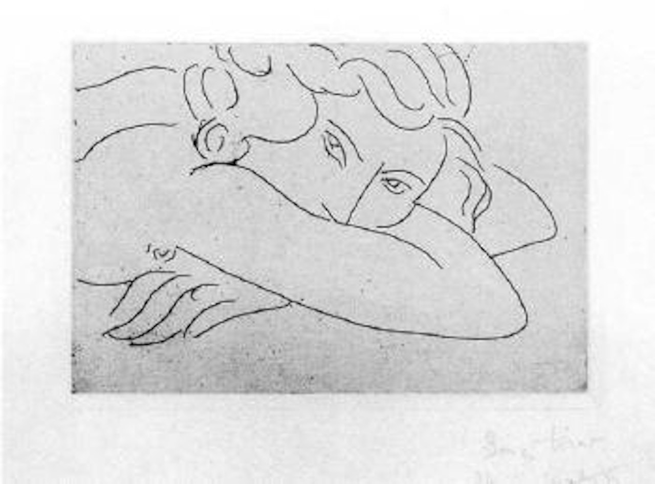 Jeune femme, le visage enfoui dans les bras by Henri Matisse