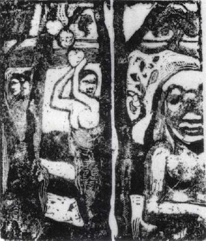Femme cueillant fruits by After Paul Gauguin