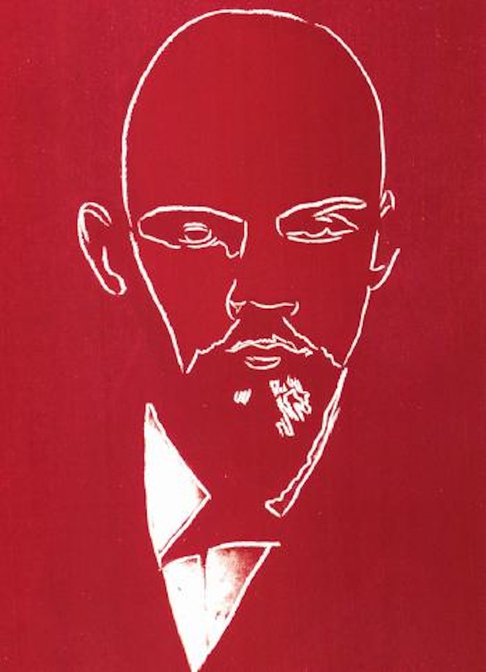 Red Lenin by Andy Warhol