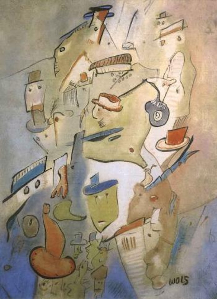 Les petits chapeaux by Wols (Alfred Otto Wolfgang Schulze)