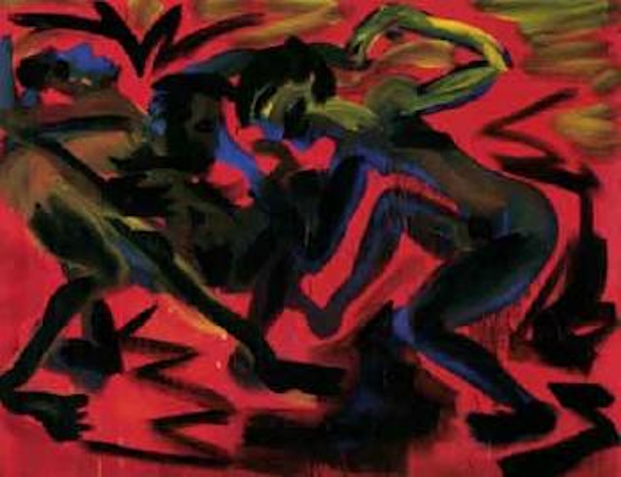 Froschtanz by Rainer Fetting