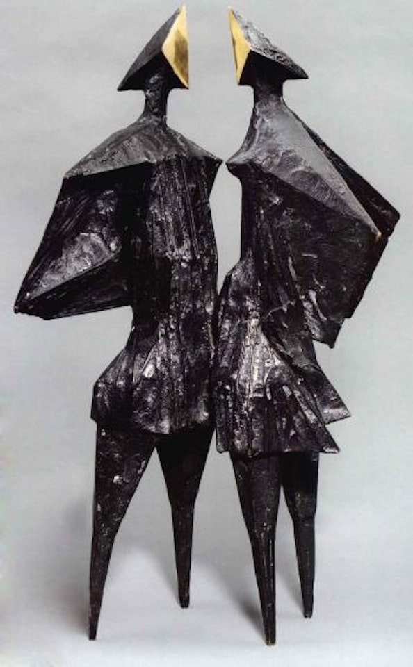 Winged figures by Lynn Chadwick