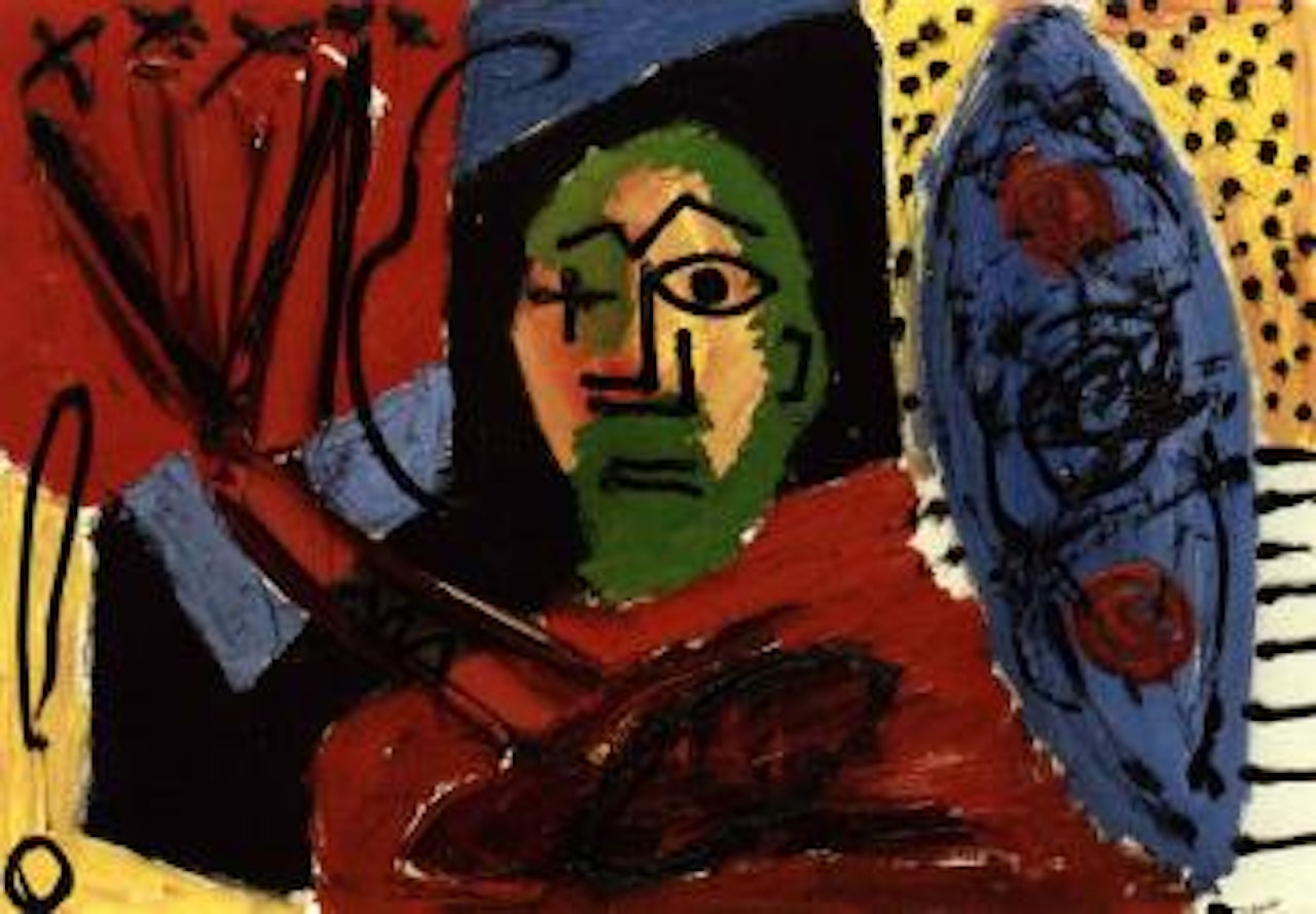 Selbst in Koln by A.R. Penck