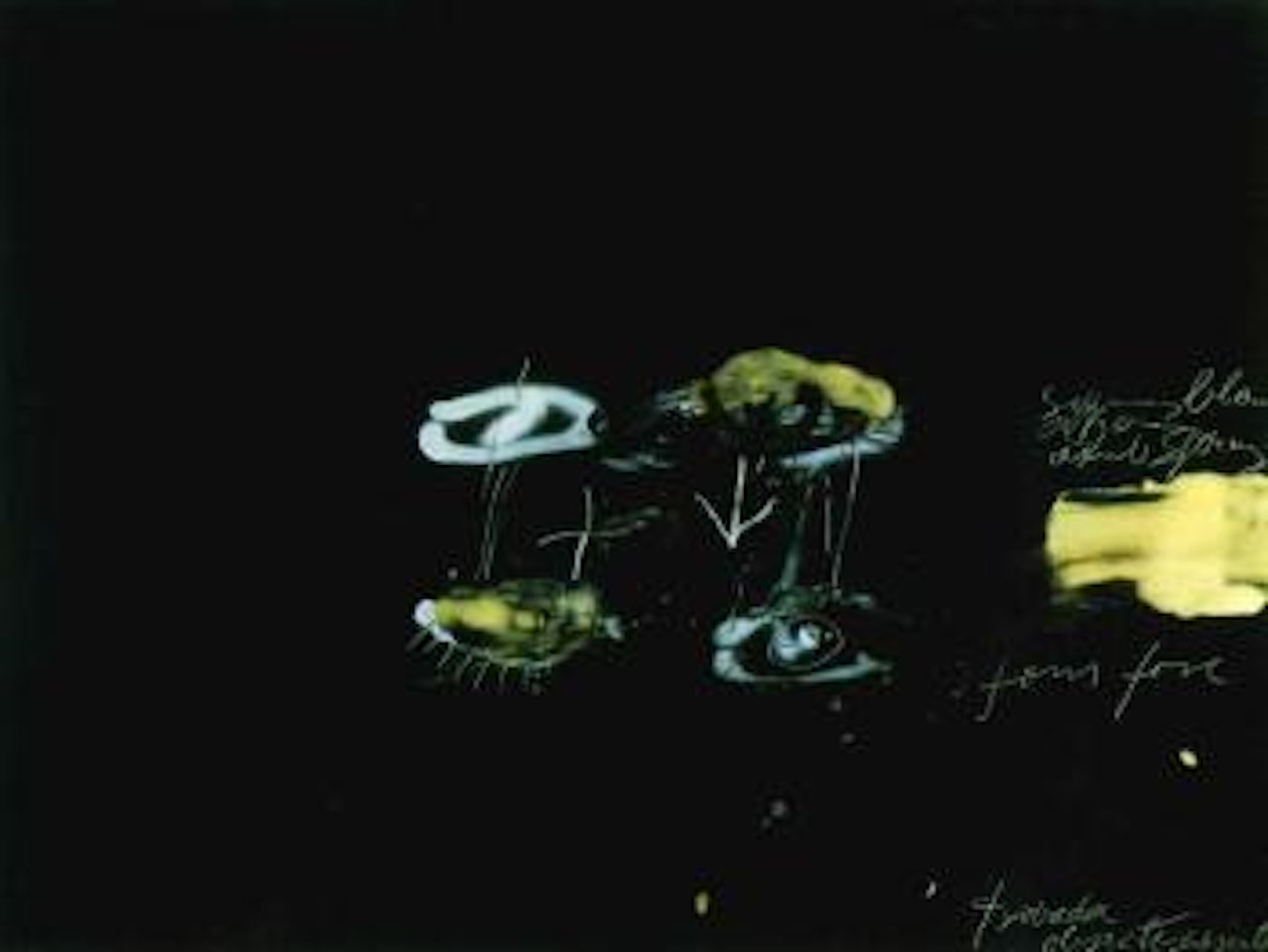 Cuatro ojos by Antoni Tapies