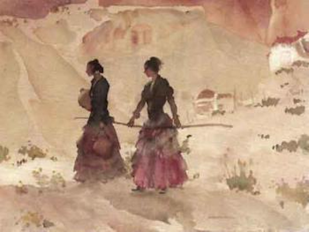 Gypsies, Alicante by William Russell Flint