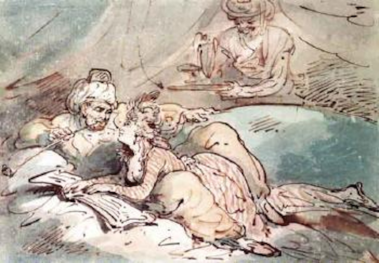 Love in the east by Thomas Rowlandson