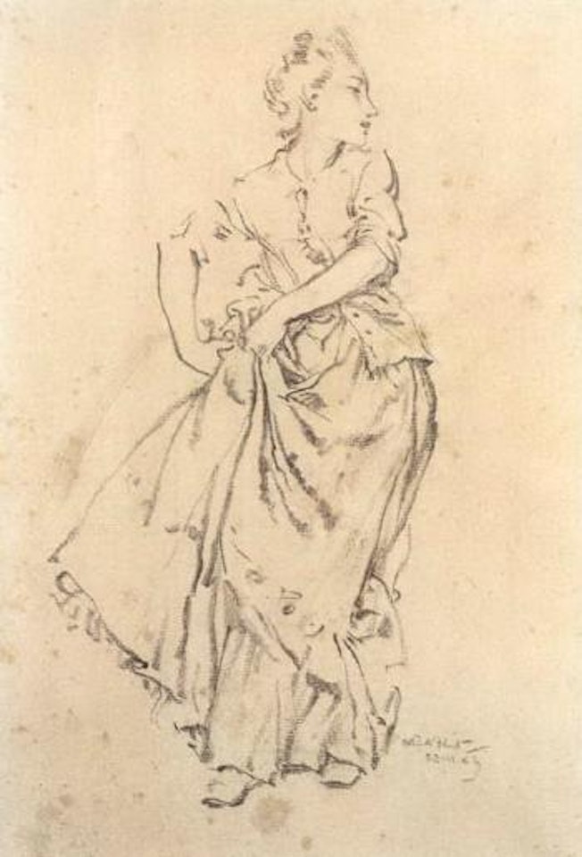Ray dancing by William Russell Flint