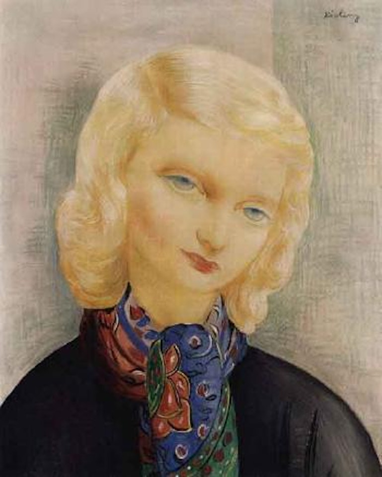 Portrait by Moïse Kisling