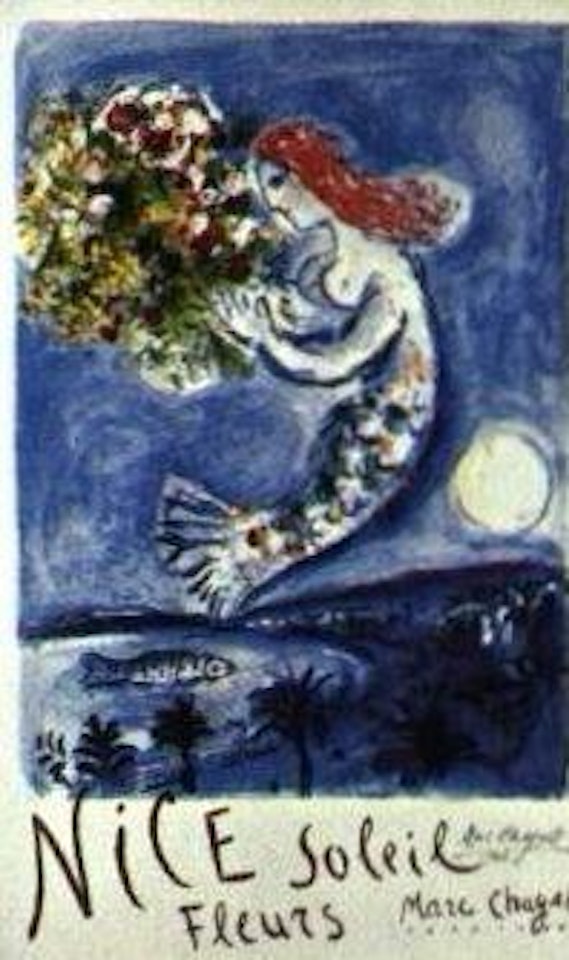 La baie des anges by Marc Chagall