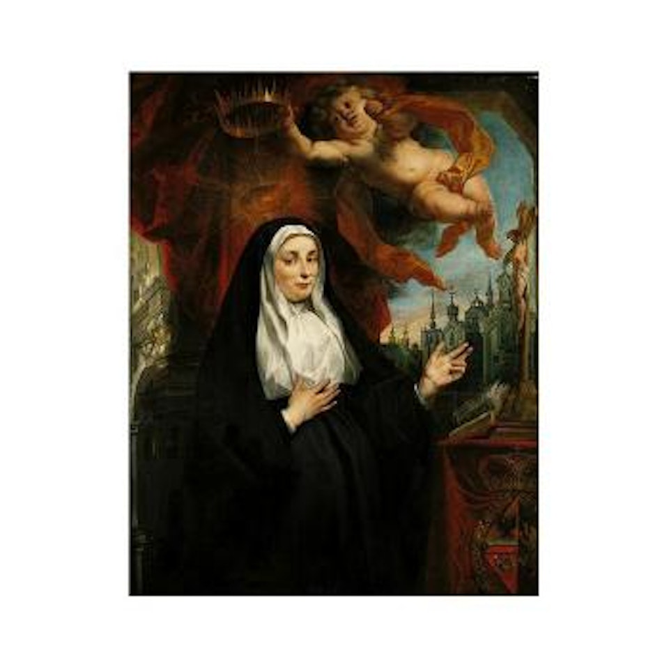 Portrait of the Infanta Isabella Clara Eugenia as a nun by Jacob Jordaens