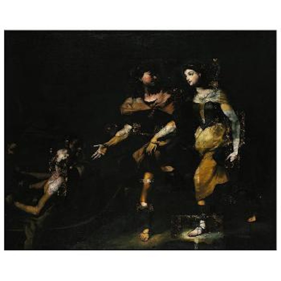 Abduction of Helen by Circle of Luca Giordano